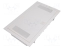 Enclosure: multimedia; IP30; Mounting: plaster embedded; white