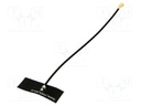 Antenna; Bluetooth,WiFi; 5.5dBi; linear; 28.9x11mm; MHF; -30÷85°C
