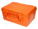 Suitcase: tool case; 420x300x190mm; ABS; IP67