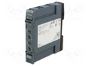 Timer; 0,05s÷100h; SPDT; 250VAC/3A; 12÷240VAC; 12÷240VDC; DIN; IP20