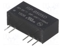 Converter: DC/DC; 1W; Uin: 4.5÷5.5V; Uout: 5VDC; Uout2: -5VDC; SIP7