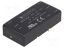 Converter: DC/DC; 20W; Uin: 18÷75V; 12VDC; Iout: 1667mA; 2"x1"; 26g