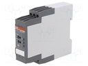 Time Delay Relay, 48 VDC, 0.05 s, 300 h, 1CO, DIN Rail