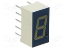 Display: LED; 7-segment; 56.9mm; 2.3"; No.char: 1; red; cathode