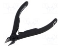 Pliers; side,cutting; blackened tool; Pliers len: 112.5mm