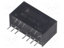 Converter: DC/DC; 1W; Uin: 9÷18V; Uout: 12VDC; Uout2: -12VDC; SIP8