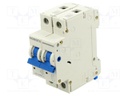 Circuit breaker; 230/400VAC; Inom: 63A; Poles: 1+N; Charact: B; 10kA