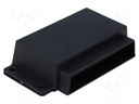 Enclosure: for alarms; X: 65mm; Y: 96mm; Z: 26mm; ABS; black