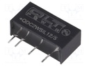 Converter: DC/DC; 2W; Uin: 10.8÷13.2V; Uout: 5VDC; SIL; 0.03ppm/°C