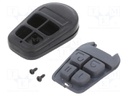 Enclosure: for remote controller; X: 36mm; Y: 58mm; Z: 13mm; ABS
