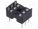 Socket: DIP; PIN: 6; 7.62mm; THT; Pitch: 2.54mm
