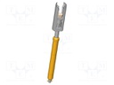Connector; 15A; Contact plating: silver plated; Contacts: bronze