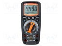 Digital multimeter; Bluetooth; LCD (6000),with a backlit; IP67