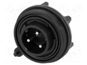 Connector: circular; socket; male; PIN: 3; Buccaneer Standard; IP68