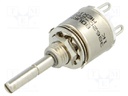 Potentiometer: shaft; single turn; 1kΩ; 1W; ±10%; 3.18mm; linear