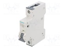 Circuit breaker; 230/400VAC; Inom: 16A; Poles: 1; DIN; Charact: C
