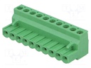 Pluggable terminal block; Contacts ph: 5.08mm; ways: 10; straight