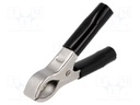 Crocodile clip; 36A; 60VDC; black; 30VAC