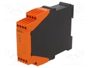 Automation module: safety relay; 24VDC; for DIN rail mounting
