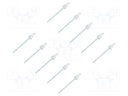 Rivet; 10pcs; OEM: 1571349,164361; L: 7.5mm; Øhead: 5mm