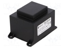 Transformer: encapsulated; 25VA; 230VAC; 18V; 1388.8mA; IP00; 650g