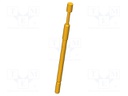 Test needle; Operational spring compression: 4mm; 8A; Ø: 2mm; 3N