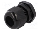 Cable gland; PG21; IP67; Mat: polyamide; black