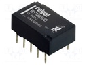 Relay: electromagnetic; DPDT; Ucoil: 5VDC; 0.5A/125VAC; 2A/30VDC
