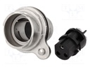 Connector: circular; socket; female; PIN: 3; Buccaneer 7000; 25A