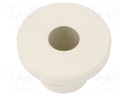 Grommet; EPDM; grey; Panel thick: 1÷4mm; Øcable: 15÷20mm; IP67
