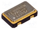Generator: quartz; 12MHz; SMD; 3.3V; ±50ppm; -40÷85°C
