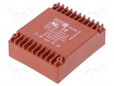 Transformer: encapsulated; 10VA; 115/230VAC; 9V; 9V; 555mA; 555mA