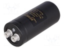 Capacitor: electrolytic; 1100uF; 350VDC; Leads: screw; ESR: 154mΩ