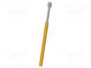 Test needle; Operational spring compression: 8mm; 5A; Ø: 2mm; 1.5N