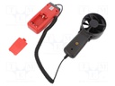 Thermoanemometer; LCD,with a backlit; 0÷30m/s; -10÷50°C