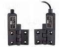 Safety switch: hinged; Series: CFSQ; NC + NO; connector M12; 190°