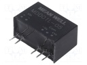 Converter: DC/DC; 1W; Uin: 4.5÷5.5V; Uout: 5VDC; Uout2: -5VDC; SIP7