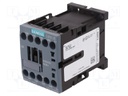 Contactor: 4-pole; NC x2 + NO x2; 110VAC; 10A; DIN,on panel; 3RH20