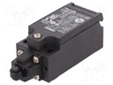 Limit switch; plastic roller Ø9,5mm; NO + NC; 10A; max.240VAC