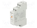 Staircase timer; for DIN rail mounting; 110÷240VAC; SPST-NO