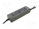 Power supply: switched-mode; LED; 120W; 12÷20VDC; 6A; 90÷305VAC