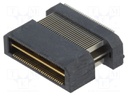 Mezzanine Connector, Ground Plane, Header, 0.5 mm, 2 Rows, 60 Contacts, Surface Mount
