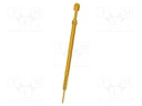 Test needle; Maksimum spring compression: 5mm; 3A; Contacts: CuBe
