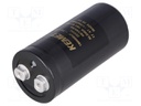 Capacitor: electrolytic; 180000uF; 25VDC; Leads: screw; ESR: 13mΩ