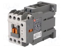 Contactor: 3-pole; NO x3; Auxiliary contacts: NO + NC; 24VDC; 18A