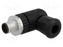Plug; M12; PIN: 8; male; A code-DeviceNet / CANopen; for cable