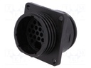 Socket; male; PIN: 22(2+20); w/o contacts; CPC Series 4