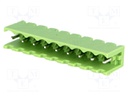 Pluggable terminal block; Contacts ph: 5mm; ways: 9; straight