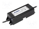 Power supply: switched-mode; LED; 60W; 12÷24VDC; 2.5A; 90÷305VAC