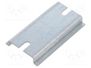 DIN rail; steel; W: 35mm; L: 60mm; ZP1257537,ZP1907575